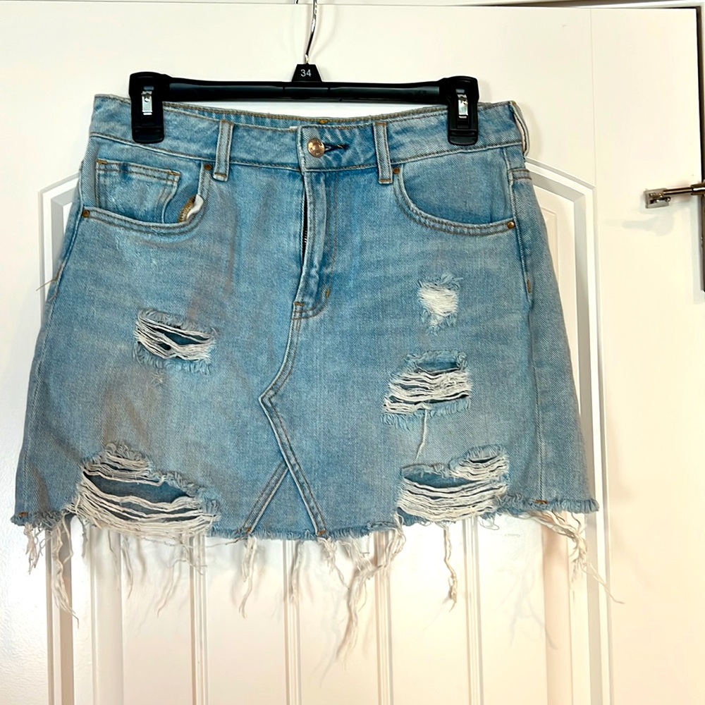 Denim skirt